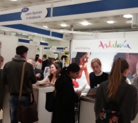 Stand de Andaluca  en la feria 