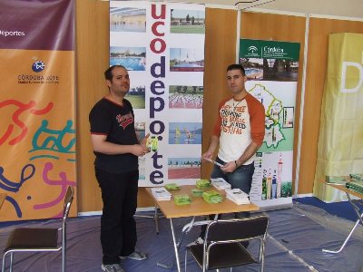 La UCO estuvo presente en el II Saln del Equipamiento Deportivo (SEQUIDE)