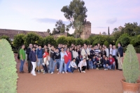 Foto de familia de los nios participantse en el programa Estalmat-Andaluca