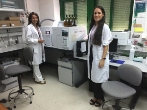 Lourdes Arce y Natividad Jurado, investigadoras del estudio