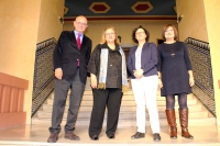 De izquierda a derecha, Jos Via, Lina Badimon, Mara Teresa Roldn y Francisca Snchez