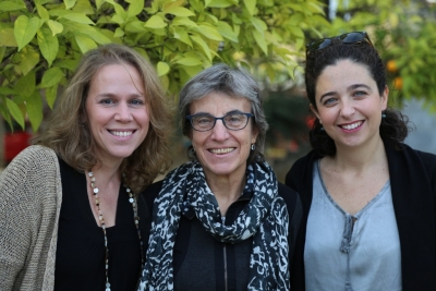 Amalia Reina, Anna Freixas y Brbara Luque, investigadoras del Departamento de Psicologa de la Universidad de Crdoba