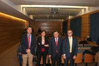 De izq. a dcha., Diego Gil Barroso, Carmen Tarradas Iglesias y Francisco Jos Zurera Aragn