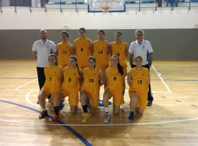 Equipo femenino de baloncesto